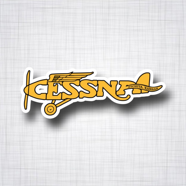 Sticker logo Cessna 1950-1970.