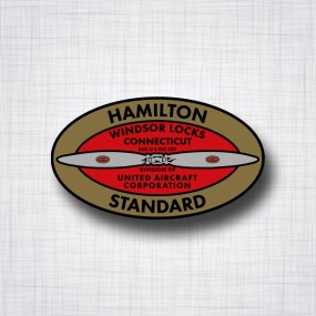 Sticker Hamilton Standard Propellers Windsor Locks.