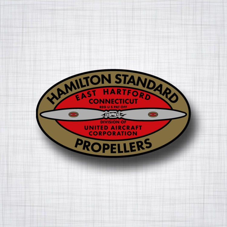Sticker Hamilton Standard Propellers East Hartford.