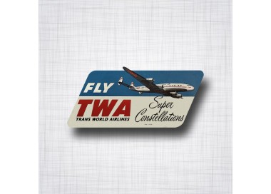 Sticker TWA Super Constellations.