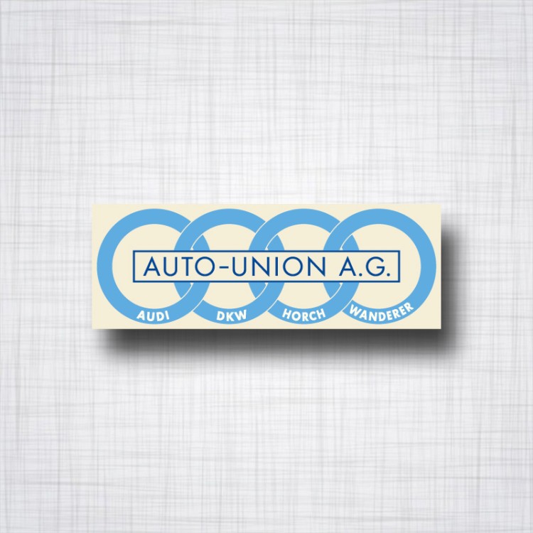 Sticker Auto Union AG.