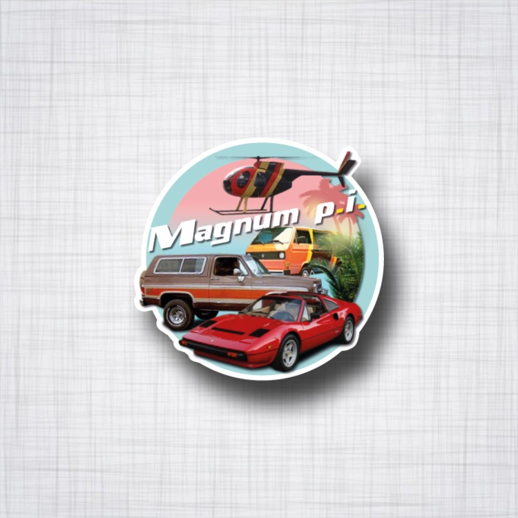 Sticker Magnum p.i.