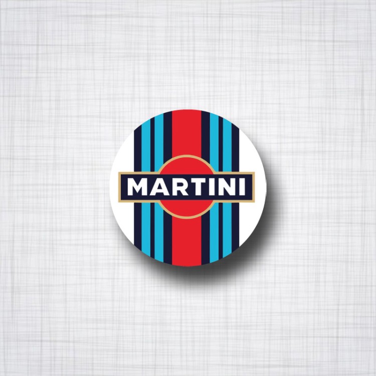 Sticker Martini Racing.