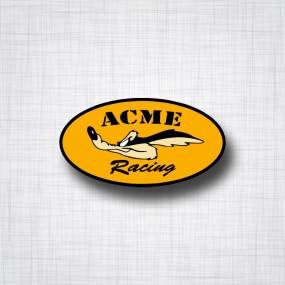 Sticker Acme Racing left.