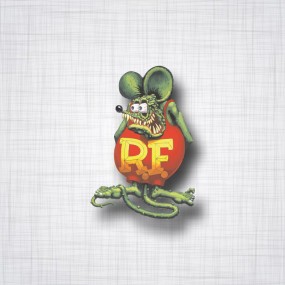 Sticker Rat Fink.