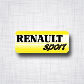 Sticker Renault Sport.
