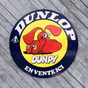 Plaque publicitaire Dunpy Dunlop