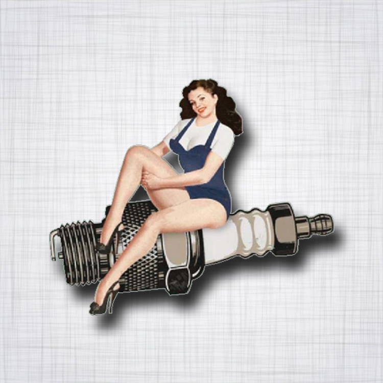 Pin-Up bougie