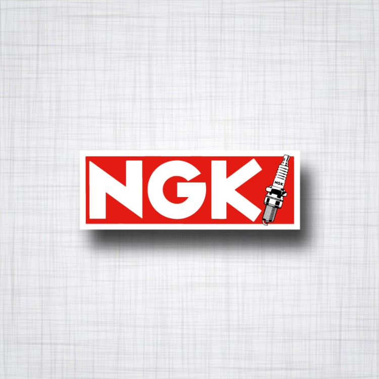 Sticker NGK.