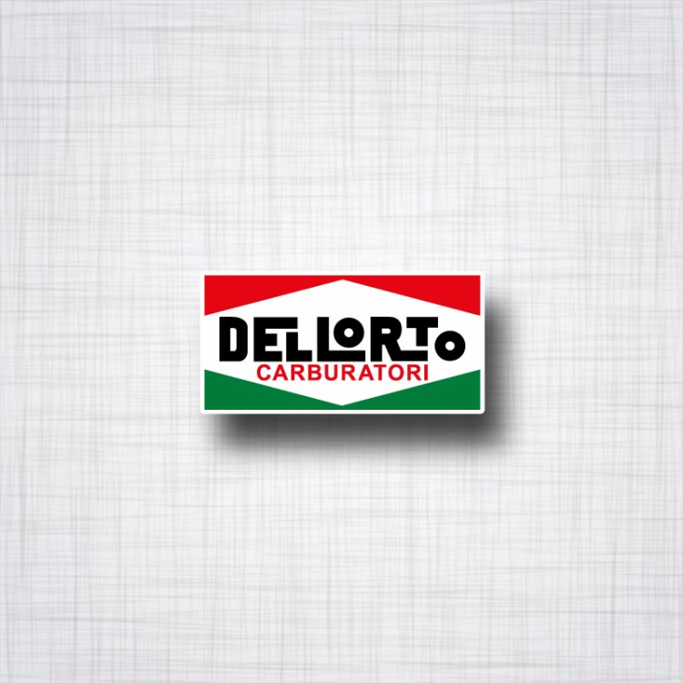 Sticker Dellorto carburatori.