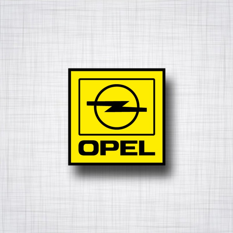 Sticker Opel.