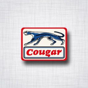 Sticker Mercury Cougar.