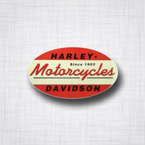 Sticker Harley Davidson Motorcycles.