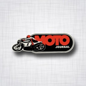 Sticker Moto Journal.