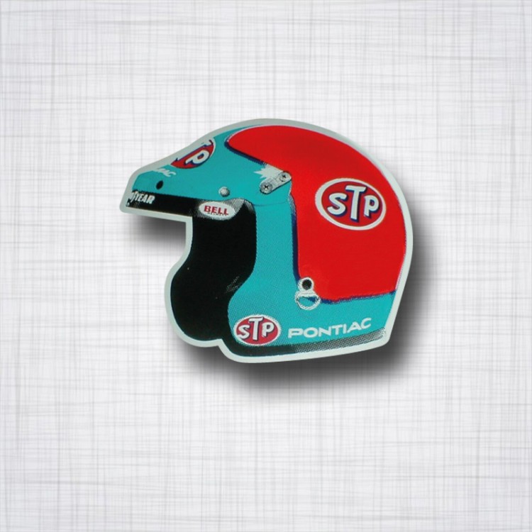 Sticker STP Casque Pontiac. Sticker STP Casque Pontiac.
