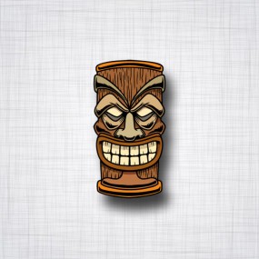 Sticker Tiki.