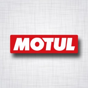 Sticker Motul rectangle.