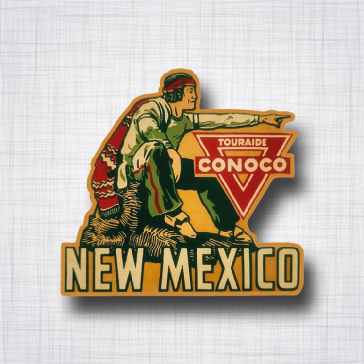 Sticker New Mexico Conoco.