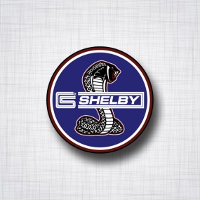 Sticker Carroll Shelby Cobra.
