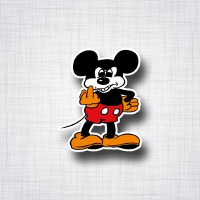 Sticker Mickey Fuck.