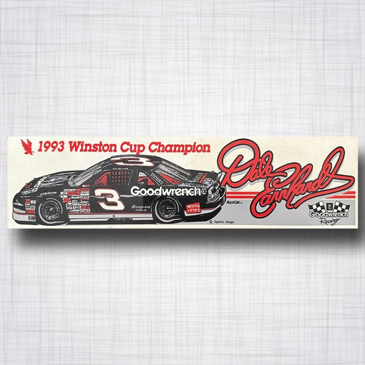 Bumper sticker Dale Earnhardt 1993