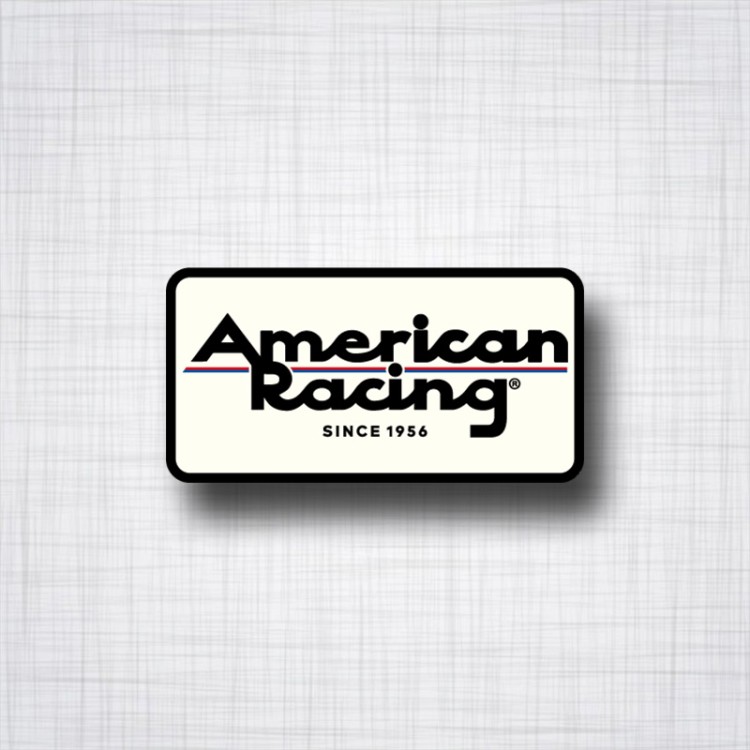 Sticker American Racing Wheels.