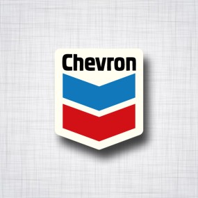 Sticker Chevron Oil.