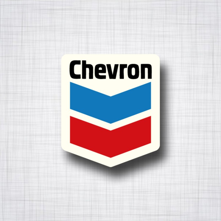 Sticker Chevron Oil.