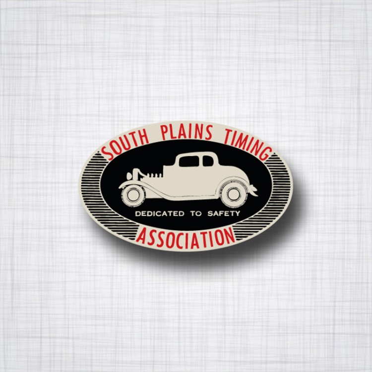 Sticker South Plains Timing Association.