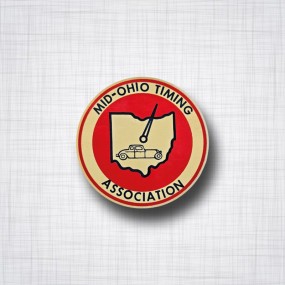 Sticker Mid-Ohio Timing Association.