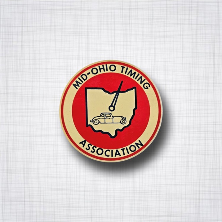 Sticker Mid-Ohio Timing Association.