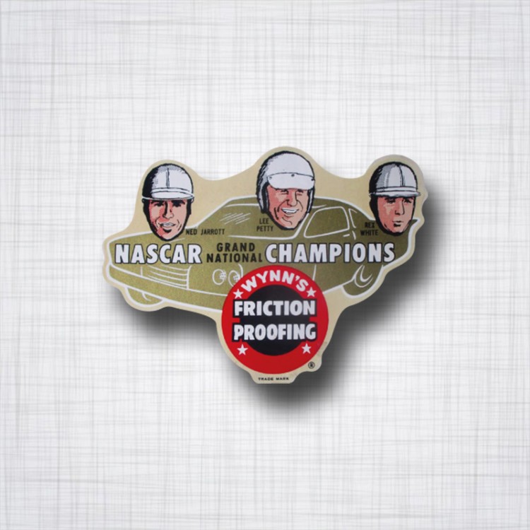 Sticker Wynn's Nascar Grand National Champions.