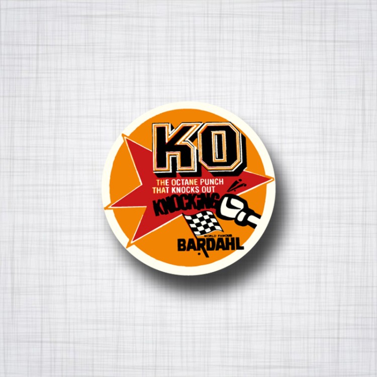 Sticker Bardahl KO.