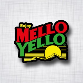 Sticker Enjoy Mello Yello.