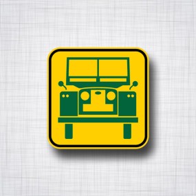Sticker Land Rover.