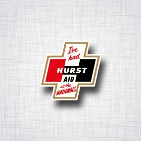 Sticker Hurst Aid.