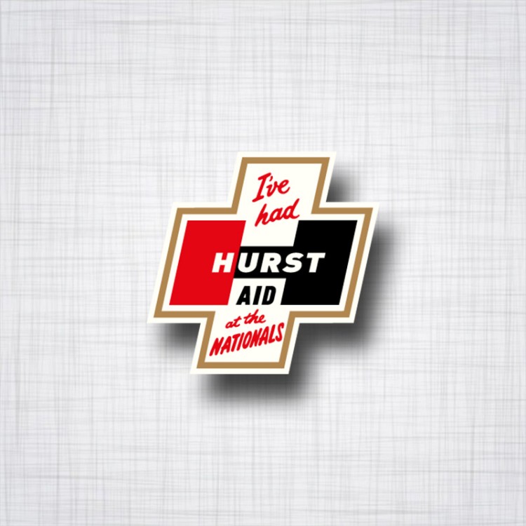 Sticker Hurst Aid.