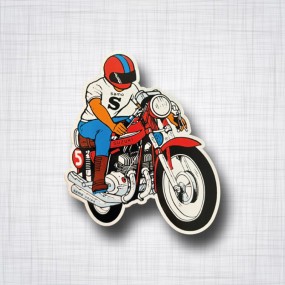 Sticker Suzuki Cafe Racer.