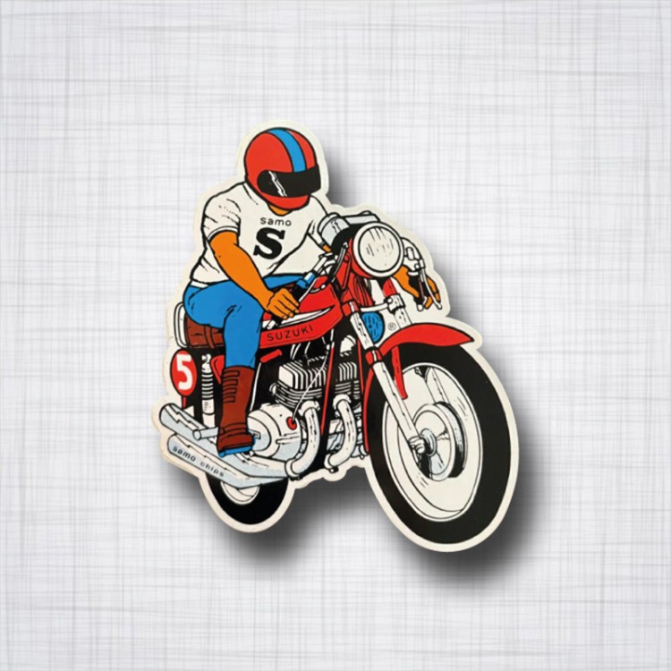 Sticker Suzuki Cafe Racer.