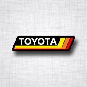 Sticker Toyota Droit.