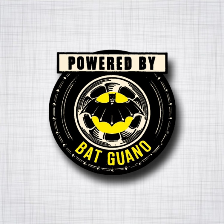 Sticker Powered by BAT GUANO