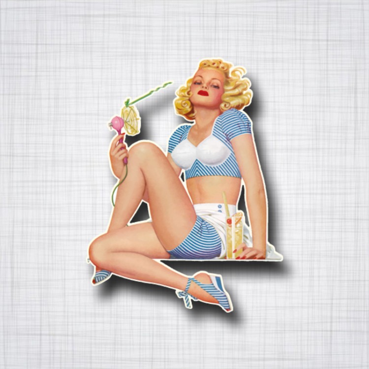 Pin-Up Blonde Soda