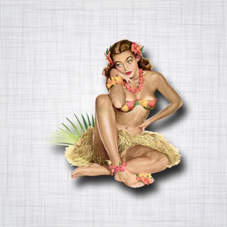 Pin-up Vahiné