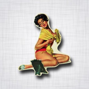 Pin-up miroir