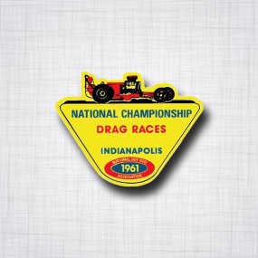 Sticker Indianapolis Drag Races