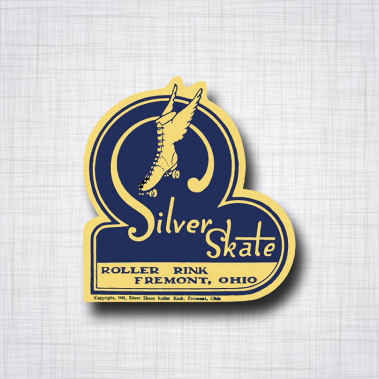 Roller Skate Silver Skate