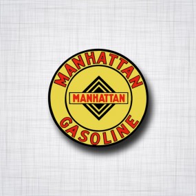 Sticker Manhattan Gasoline.