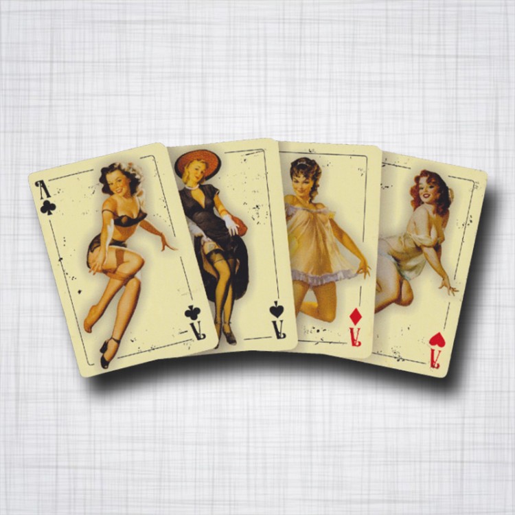 Pin-ups cartes