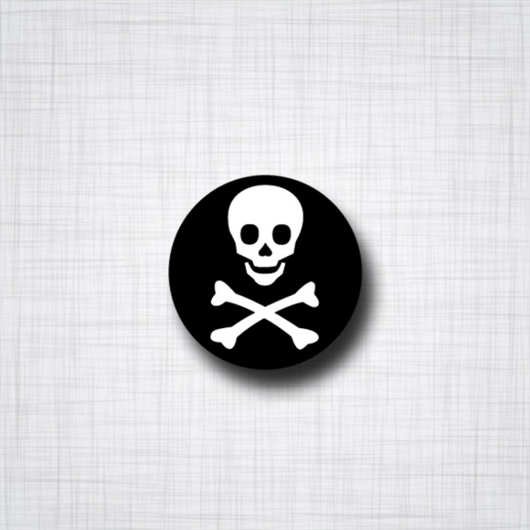 Sticker Tête de mort