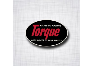 Sticker Torque Racing Oil Additive